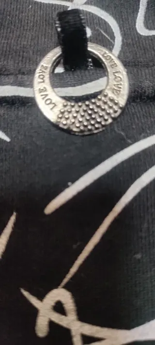 Chaqueta estampada flores y letras