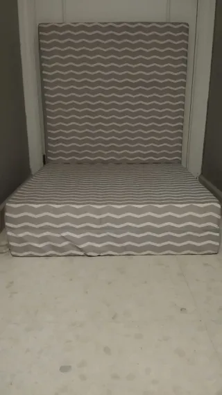 Colchón individual plegable 3 partes