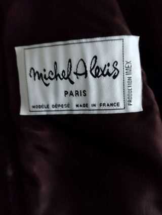 Pelliccia castoro vintage Made in France