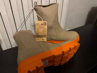 Stivali Promod beige/arancio taglia 38 nuovi