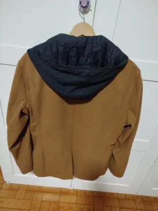 Cazadora Zara caballero efecto sudadera