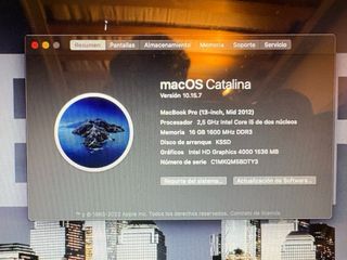 MacBook Pro Plata
