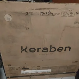 Porcelánico Keraben 75x75 Brancato Rectificado