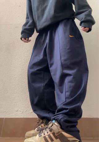 nike parachute track pants 90s vintage baggy