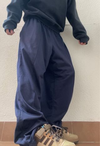 nike parachute track pants 90s vintage baggy