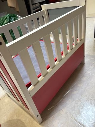 Bambola Nenuco con culla in legno