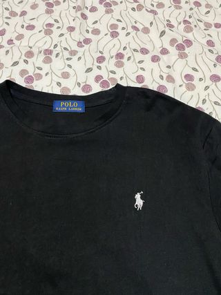 Camiseta Polo Ralph Lauren Negra Talla S