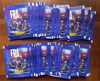 50 Bustine Panini Francia 2024 Fra Mbappe euro