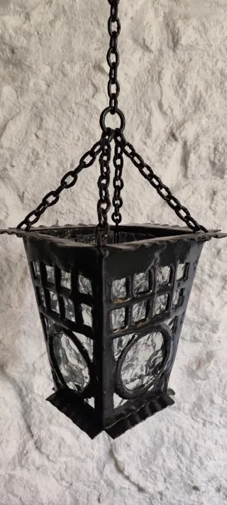 Farol de forja antiguo