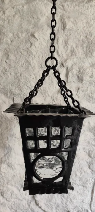 Farol de forja antiguo