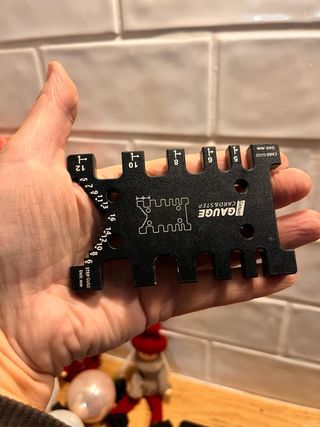 Plantilla Medición Gauge Card & Step