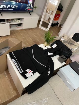 Chándal Nike Tech Fleece Negro