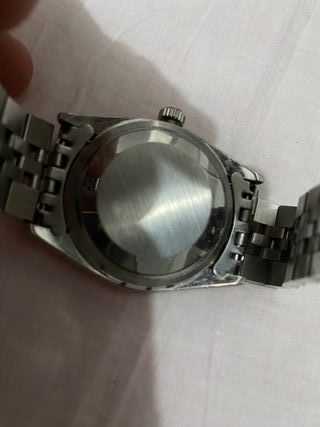 Reloj Rolex Datejust Diamantes Plata