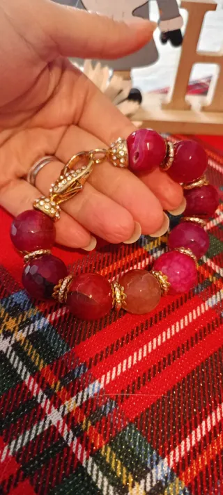 Bracciale Vintage Perle e Cristalli