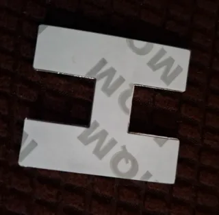 Letras Adhesivas Hyundai Cromadas