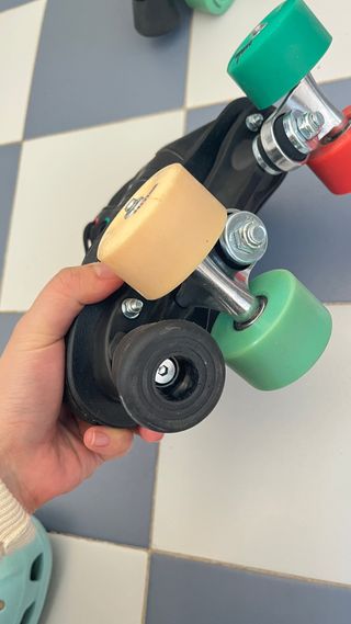 Pattini Oxelo a 4 Ruote Neri