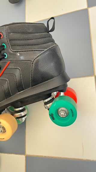 Pattini Oxelo a 4 Ruote Neri