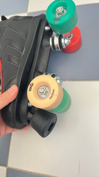 Pattini Oxelo a 4 Ruote Neri