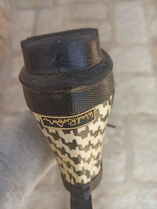 Botas de agua con estampado houndstooth