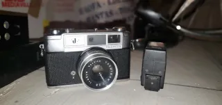 Yashica J Cámara Analógica con Flash