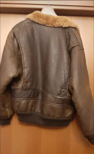 Giubbotto bomber montone aviatore