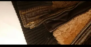 Giubbotto bomber montone aviatore