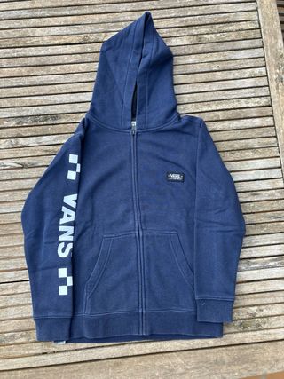 Sudadera Vans Niños Talla S de niños Azul