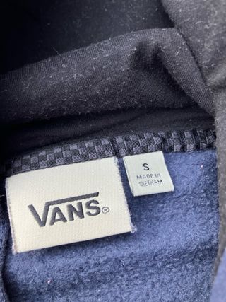 Sudadera Vans Niños Talla S de niños Azul