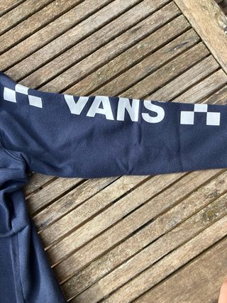 Sudadera Vans Niños Talla S de niños Azul