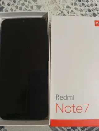 Xiaomi Redmi Note 7 Blu con custodia in regalo
