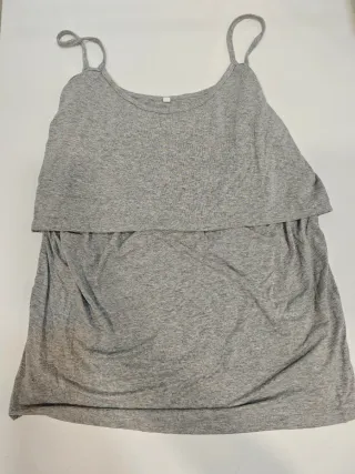 Camiseta interior Lactancia Gris Talla L