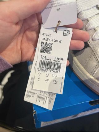 Adidas Campus 00s W Grises/Negras