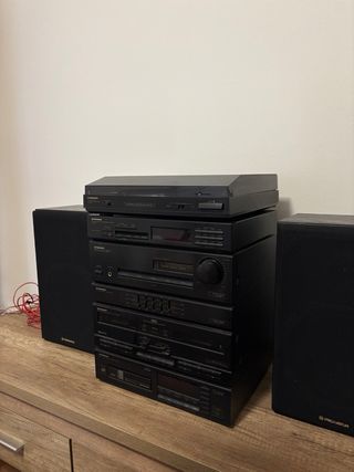 Equipo de música Pioneer Negro