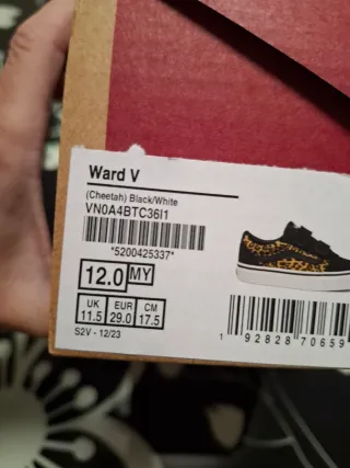 Zapatillas Vans T-29 Niñ@ Leopardo