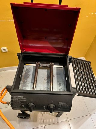 Barbacoa a gas 2 quemadores