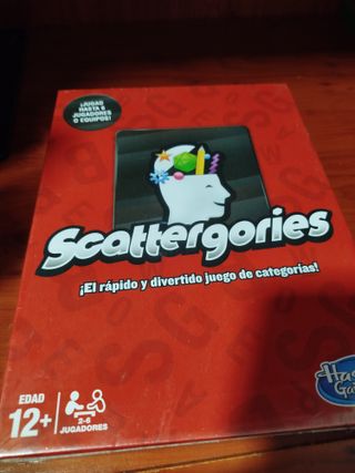 Scattergories Juego de Mesa Familiar (Nuevo)