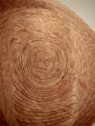 Sombrero mexicano artesanal tejido