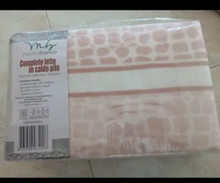 2 Completi Lenzuola Singoli Pile