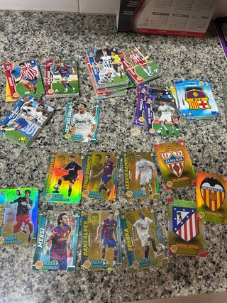 Cromos cartas Mega Cracks 2010-11