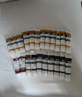 22 tubetti colori acrilici Liquitex