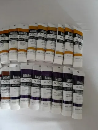 22 tubetti colori acrilici Liquitex