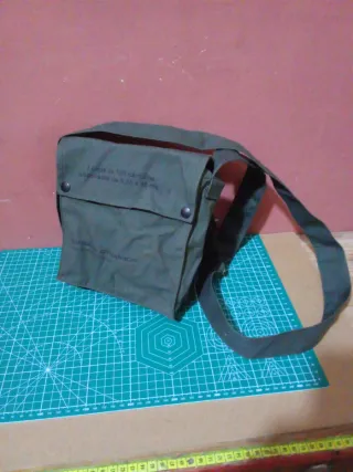 Bolsa Lona Militar General Dynamics Verde Oliva