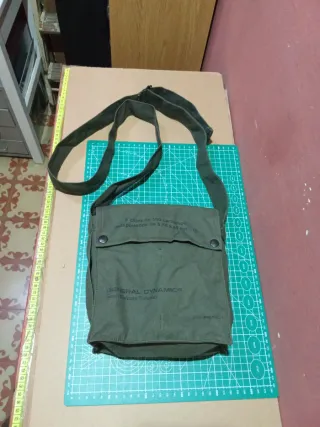 Bolsa Lona Militar General Dynamics Verde Oliva