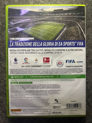 Fifa 19 Legacy Edition Xbox 360