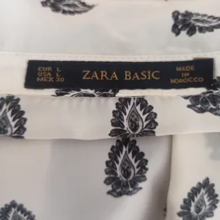 Blusa  fiesta vintage Zara nueva a estrenar