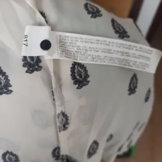 Blusa  fiesta vintage Zara nueva a estrenar