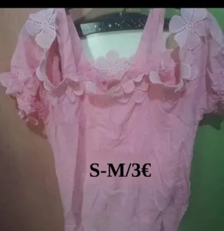 Camisetas mujer talla S/M