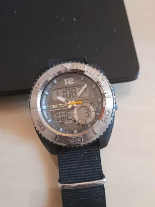 Orologio Sector Cronografo Analogico Digitale