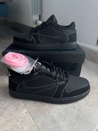 Nike Air Jordan 1 Low Travis Scott Black Phantom