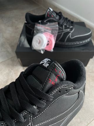 Nike Air Jordan 1 Low Travis Scott Black Phantom